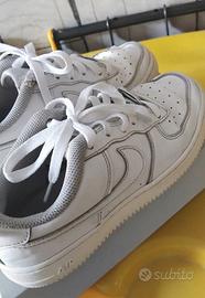 SCARPE ORIGINALI NIKE AIR FORCE PREMIUM WHITE SCAR