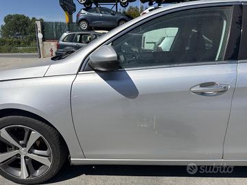 PORTIERA ANTERIORE SINISTRA PEUGEOT 308 2° Serie