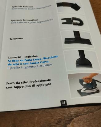 sistema vapore e aspirazione CLOUD + Ferro da stir