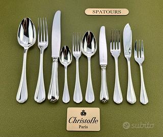 Christofle Spatours 126 pezzi per 12 persone