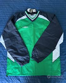 Umbro giacca antivento originale verde navy L nuov