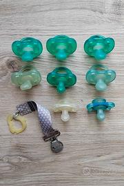 Lotto Ciucci Silicone Chicco Portaciuccio