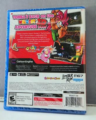 TOMBA! 2 THE EVIL SWINE RETURN PS5 italiano