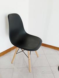 Sedia stile scandinavo Eames replica 