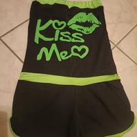 tuta corta estiva donna