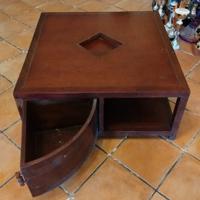 tavolino in legno  basso da soggiorno 