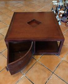 tavolino in legno  basso da soggiorno 