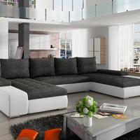 DIVANO LETTO ANGOLARE CON  BOX MOLTO ELEGANTE...!