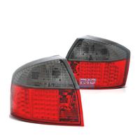 FANALI AUDI A4 B6 00-04 LED ROSSO AFFUMICATO