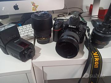 Nikon d7200 più accessori