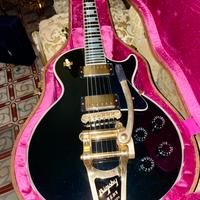 Gibson Les Paul Custom EB GH + Bigsby Gold-NUOVA