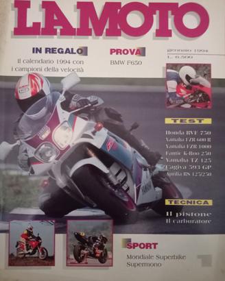 rivista LA MOTO numero 1 anno 1994