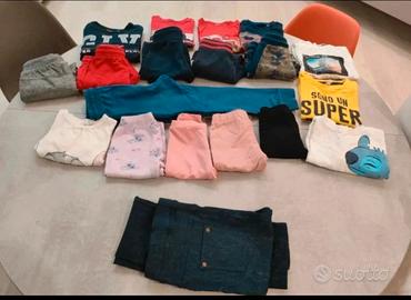 Set abbigliamento bimbo dai 2-3 ai 5-6 anni &donna