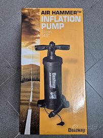 pompa manuale per gonfiaggio canotti
