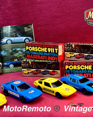 Macchinine Giocattolo epoca Reel Maserati Porsche