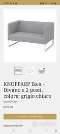 Divanetto a 2 posti KNOPPART IKEA
