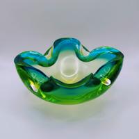 Posacenere Vetro sommerso Di Murano uranio