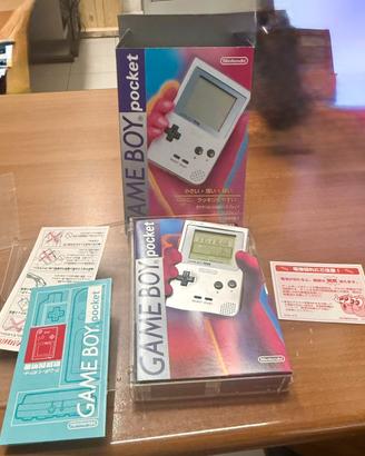Console Game boy Pocket grigio silver - Boxata