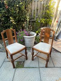 Sedia in legno massello