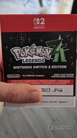 Pokemon Leggende Z-A Switch 2