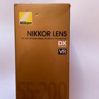 NUOVO Nikon Obiettivo 55-200 mm