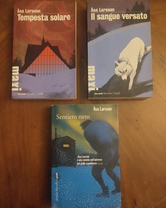 Tre libri Asa Larsson 