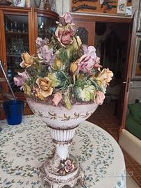 Vaso tipo Capodimonte