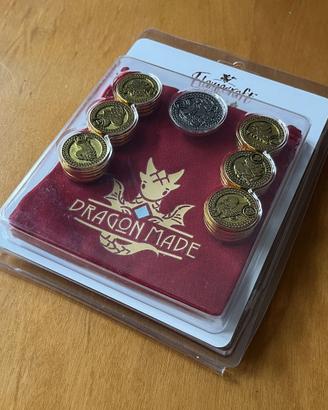 FLAMECRAFT METAL COINS - Cardboard Alchemy - NUOVO