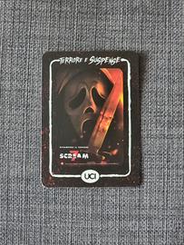 Scream 7 carta edizione limitata UCI