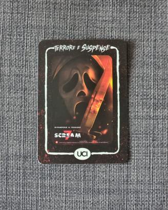 Scream 7 carta edizione limitata UCI