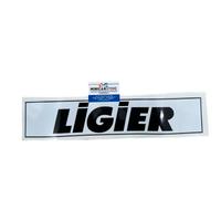 ADESIVO TARGA STICKER LIGIER PARAURTI ANTERIORE