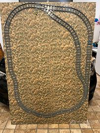 Trenino lego elettrico con rotaie