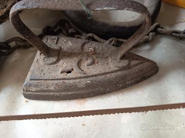 ferro da stiro lampada e boraccia