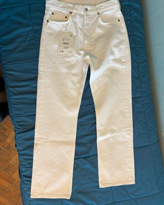 Jeans bianco zara
