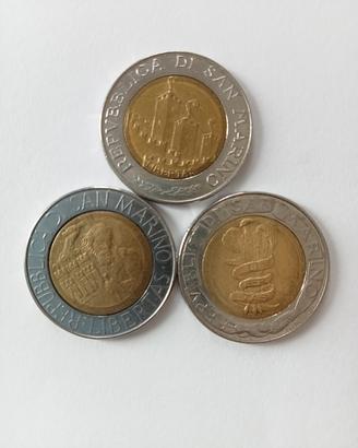 500 lire san Marino 