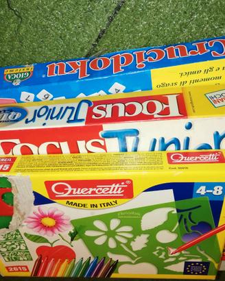 Set giochi da tavolo per ragazzi