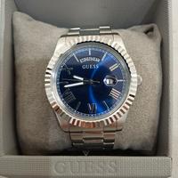 Guess Connoisseur orologio acciaio quadrante blu