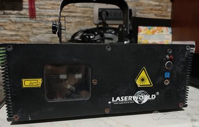 Laser Show RGB Laserworld EL-400RGB Funzionante 