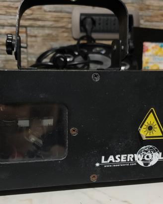 Laser Show RGB Laserworld EL-400RGB Funzionante 