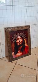 Quadro Gesù con corona di spine