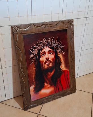 Quadro Gesù con corona di spine