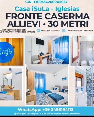 Casa iSuLa-Fronte Scuola Allievi Carabinieri -Igle