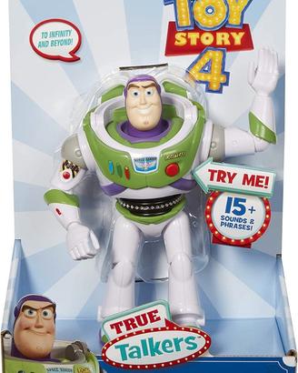 Buzz lightyear toy story 4 true talkers italian ts