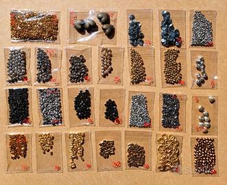 Lotto minuteria per bigiotteria 26 bustine