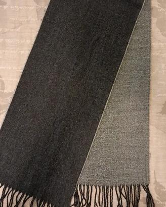 Sciarpa grigio scuro uomo