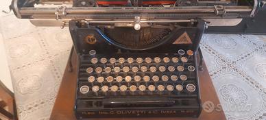 olivetti m20 notarile con raro coperchio lungo 
