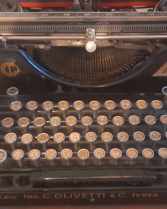 olivetti m20 notarile con raro coperchio lungo 
