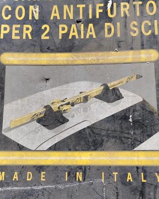 Portasci magnetici con antifurto