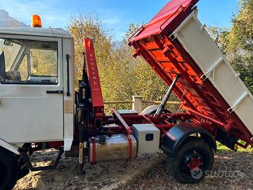 Bremach TGR 60q 4x4 ribaltabile + gru