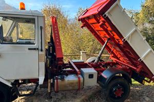 Bremach TGR 60q 4x4 ribaltabile + gru